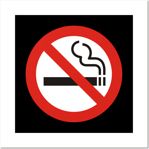 No Smoking Sign Wall Art by sifis